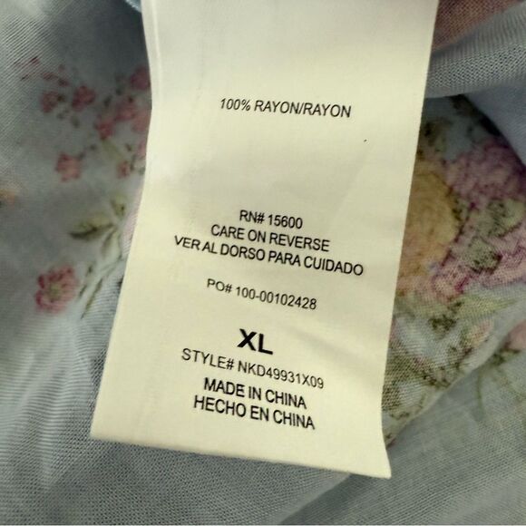 Rewind High Low Robin Blue Maxi Sundress  Sweetheart Neckline Flutter Sleeve - Picture 6 of 9